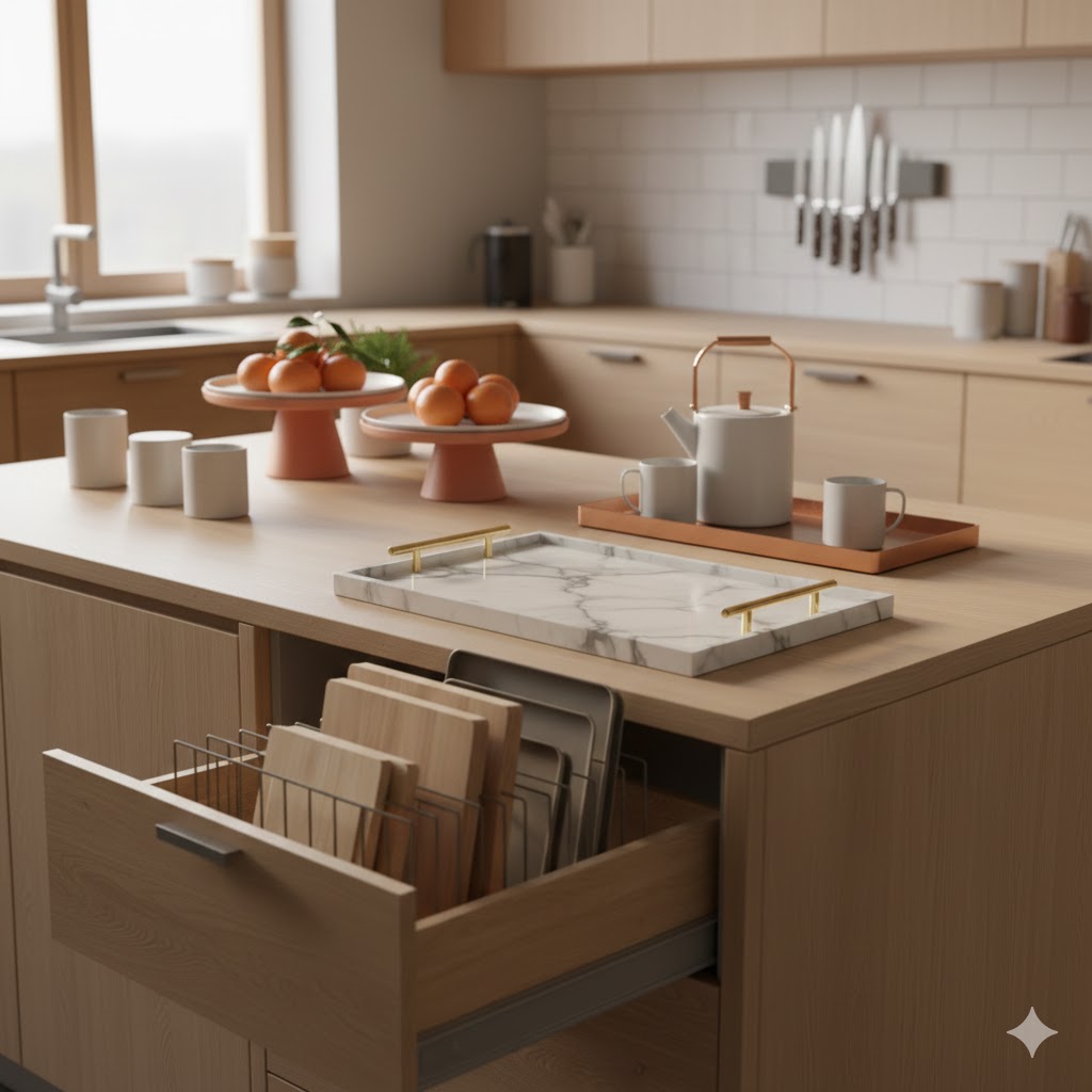 Volledige collectie keukenaccessoires