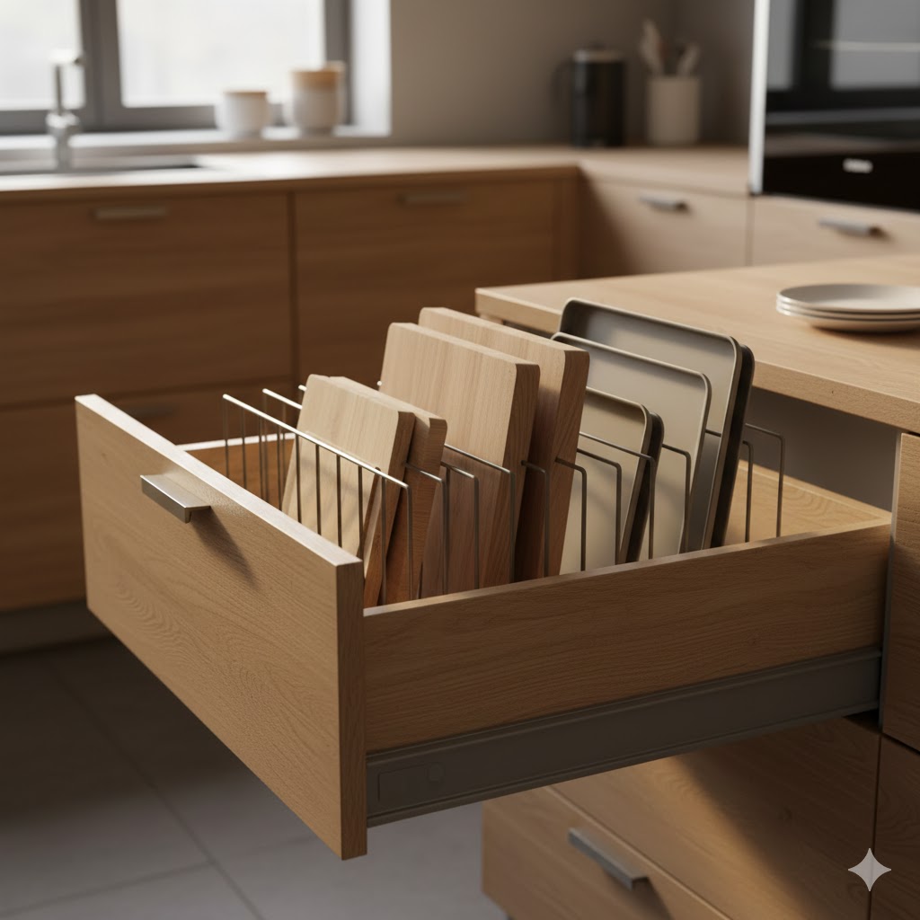 Plankrek voor keuken